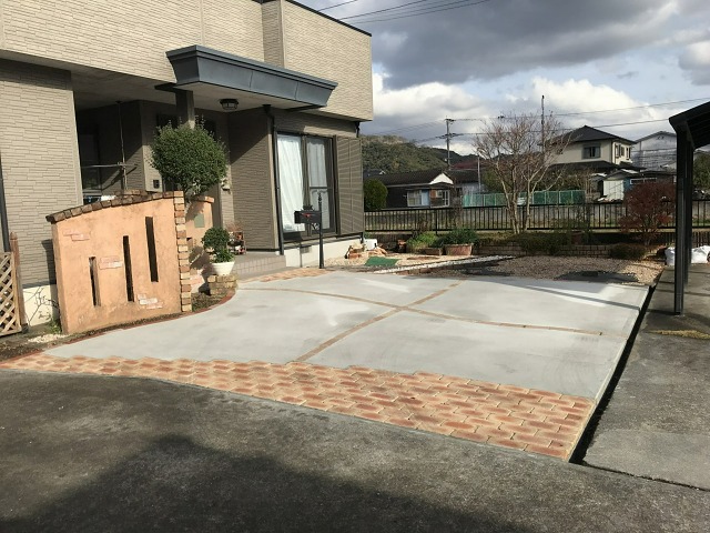 *施工後のエクステリア