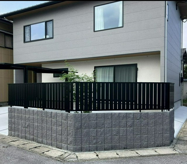 *施工後のエクステリア
